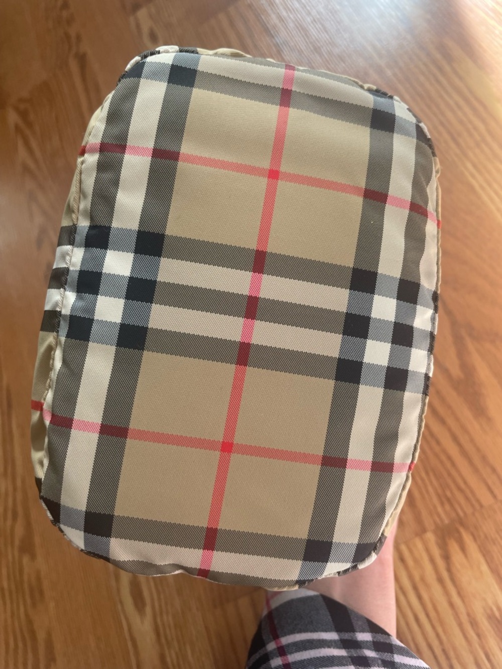 Burberry Vintage Check Drawstring Bucket Bag + Handle & Insert Mini Crossbody - Picture 9 of 17
